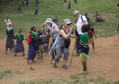 Visit to the school gives you another experience of excitment